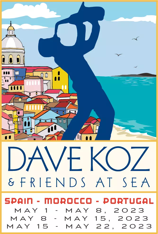 Dave Koz Cruise 2023 vertical Logo v3