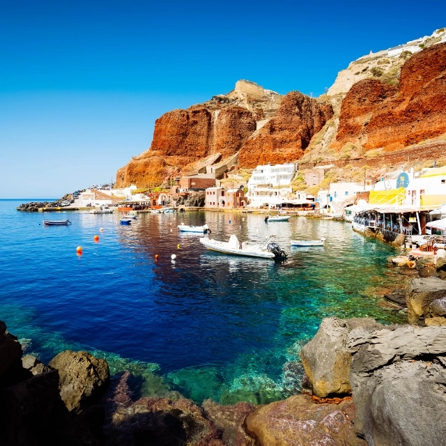 Amoudi Bay - Santorini, Greece