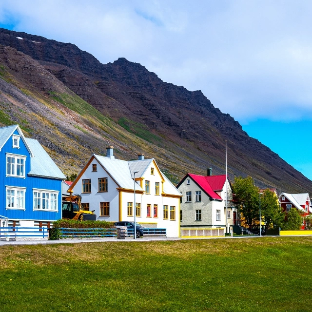 Old Town Isafjördur Iceland