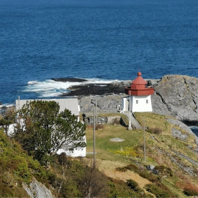 Skongenes Lighthouse Måløy Norway