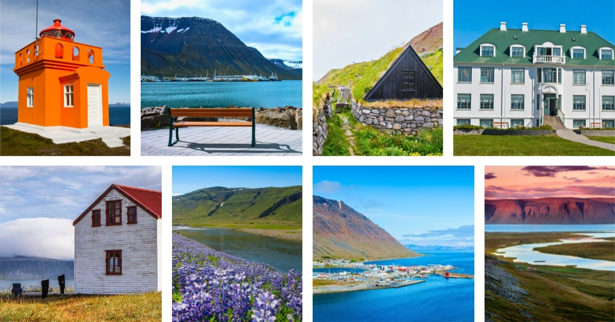 Isafjördur Iceland - Photo Collage