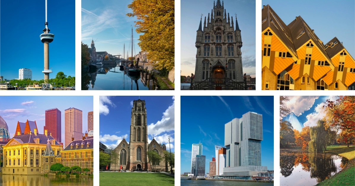 Rotterdam Netherlands - Photo Collage